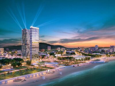 Dự án Q1 Tower về đêm
