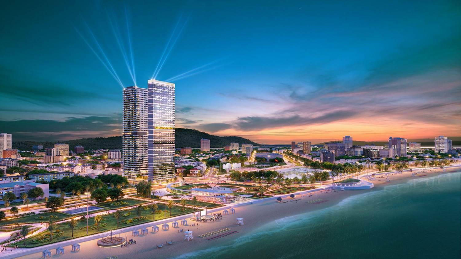 Q1 TOWER 17 Dự án Q1 Tower về đêm