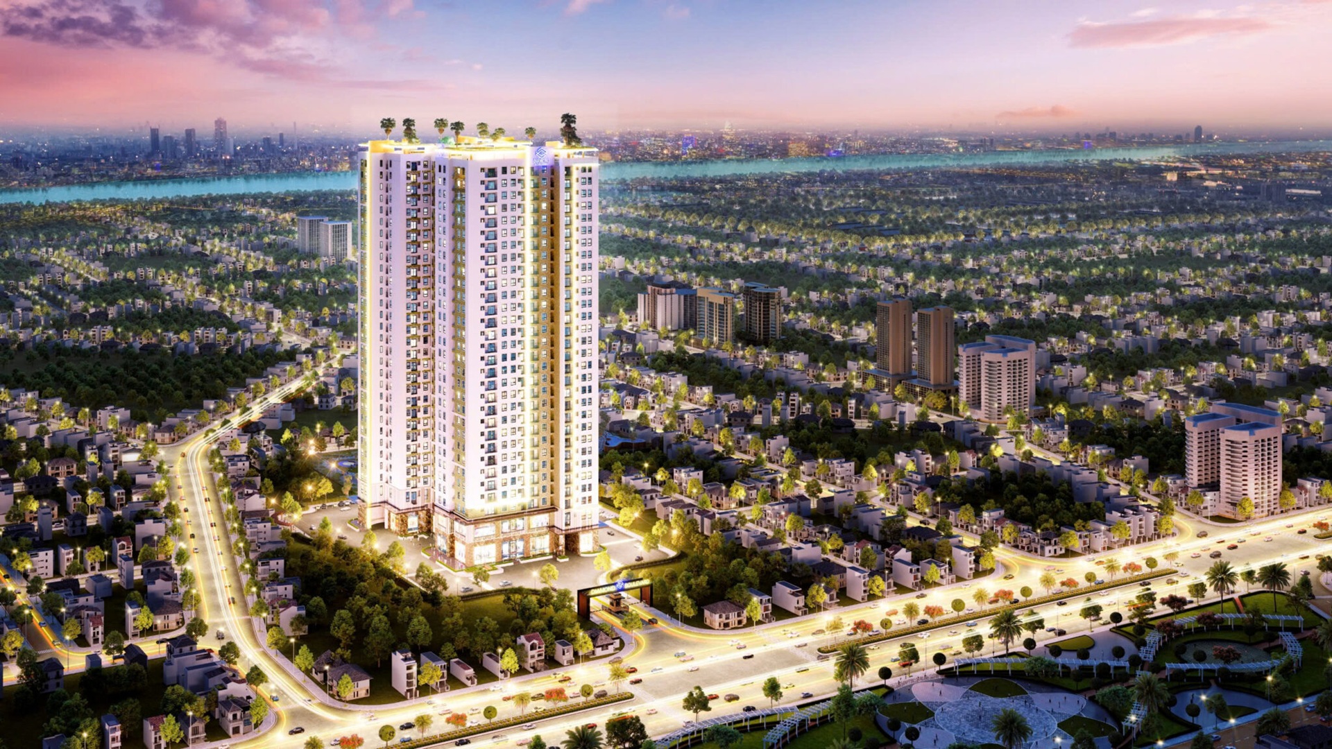 Phối cảnh dự án Diamond Boulevard
