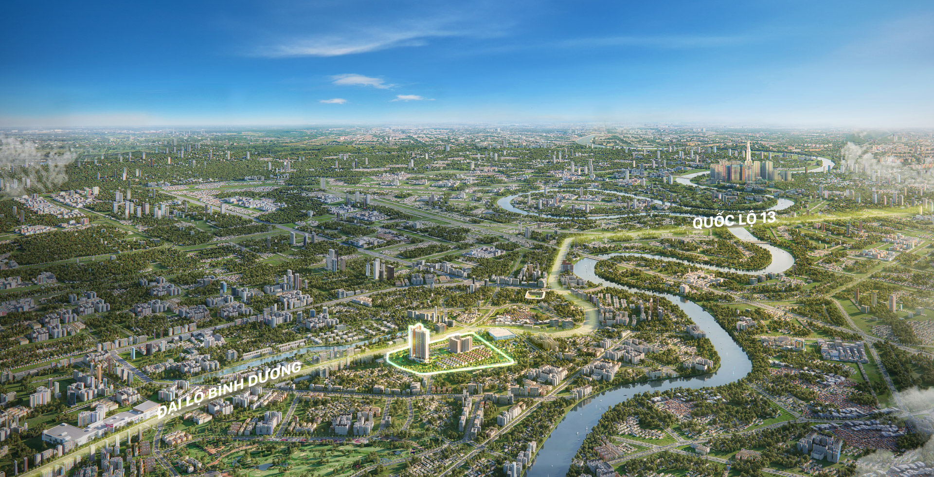 Phối cảnh dự án Setia Edenia Eco Xuân