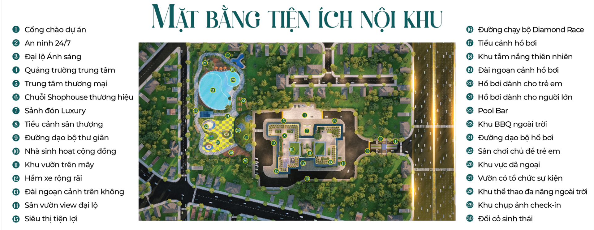 Tien ich can ho Diamond Boulevard Thuan An
