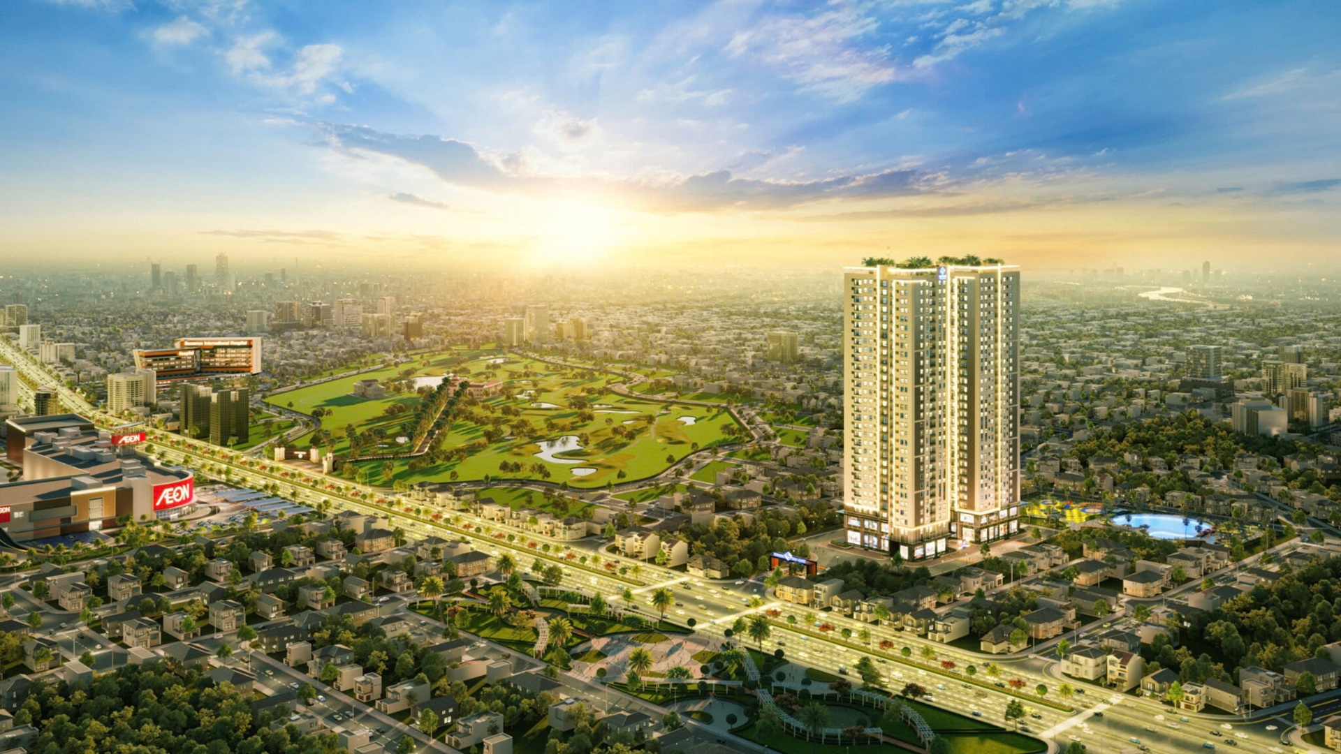 Tổng thể dự án Diamond Boulevard