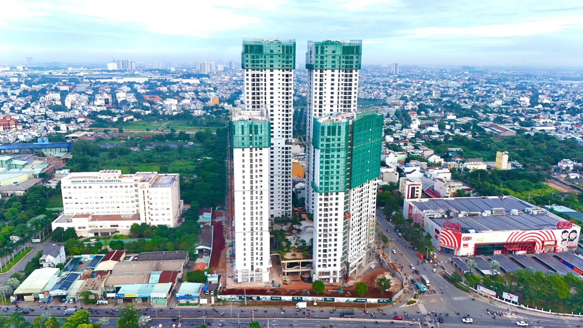 Tiến độ xây dựng Green Skyline 11/2025 5 Cap nhat tien do xay dung Green Skyline thang 11 11