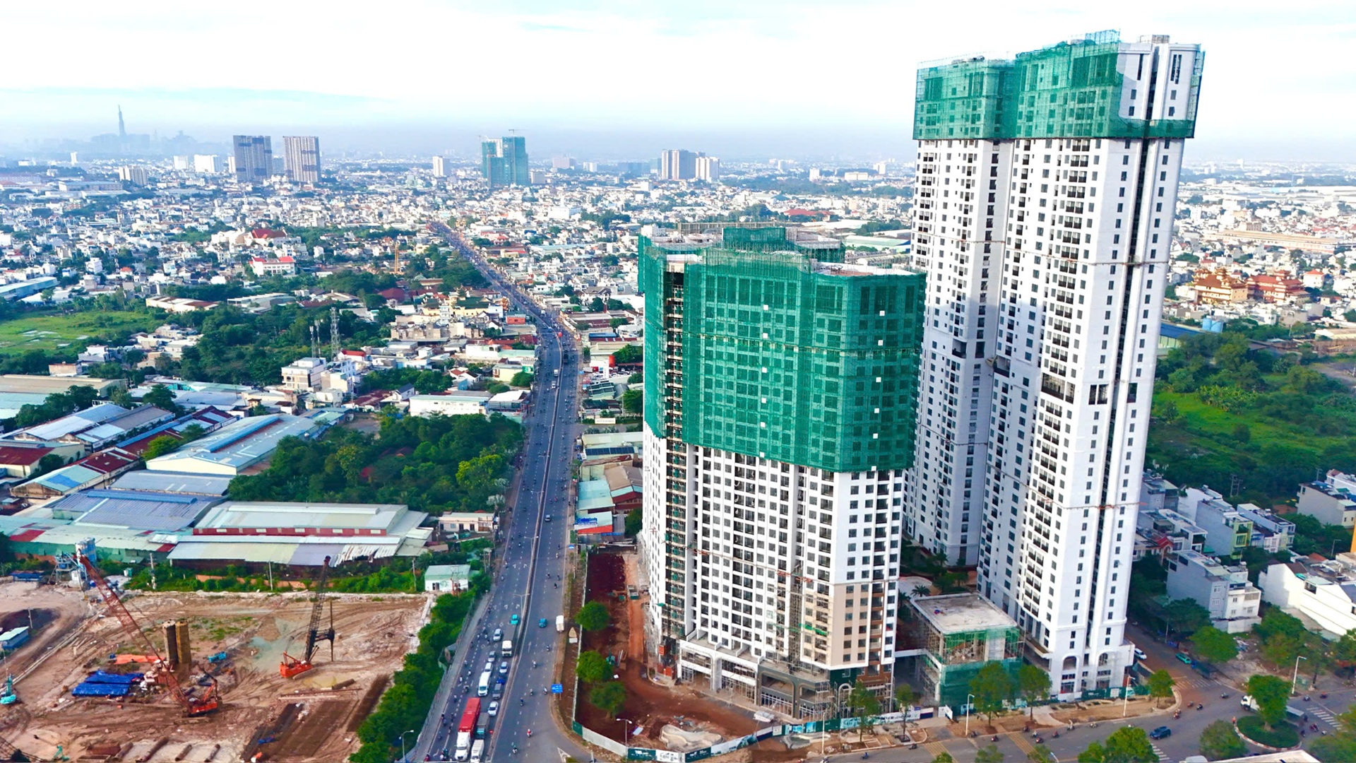 Tiến độ xây dựng Green Skyline 11/2025 4 Cap nhat tien do xay dung Green Skyline thang 11 12