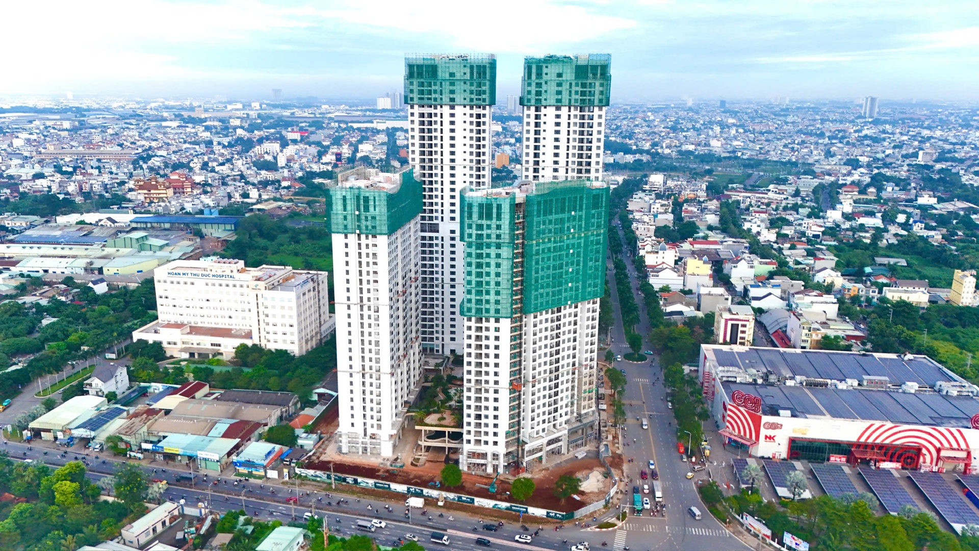 Tiến độ xây dựng Green Skyline 11/2025 13 Cap nhat tien do xay dung Green Skyline thang 11 2