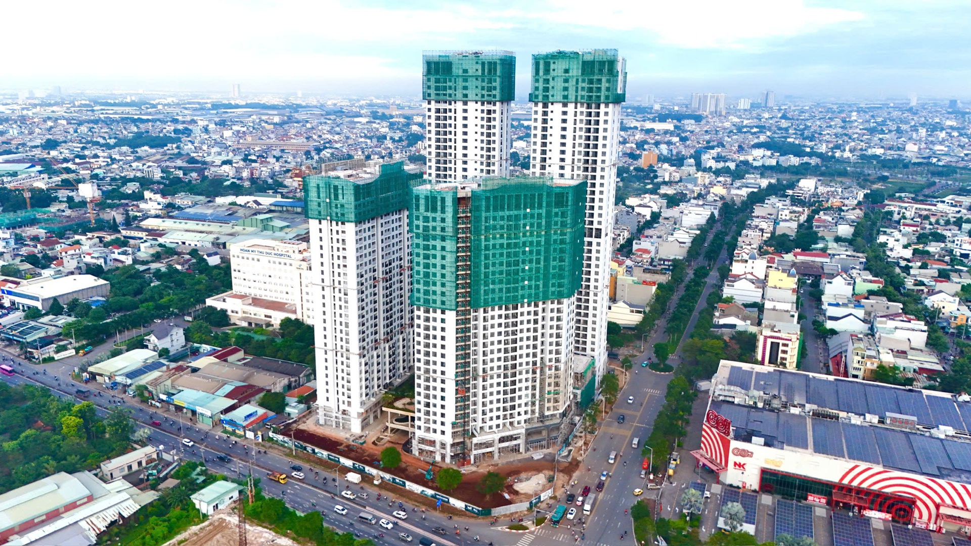 Tiến độ xây dựng Green Skyline 11/2025 12 Cap nhat tien do xay dung Green Skyline thang 11 3