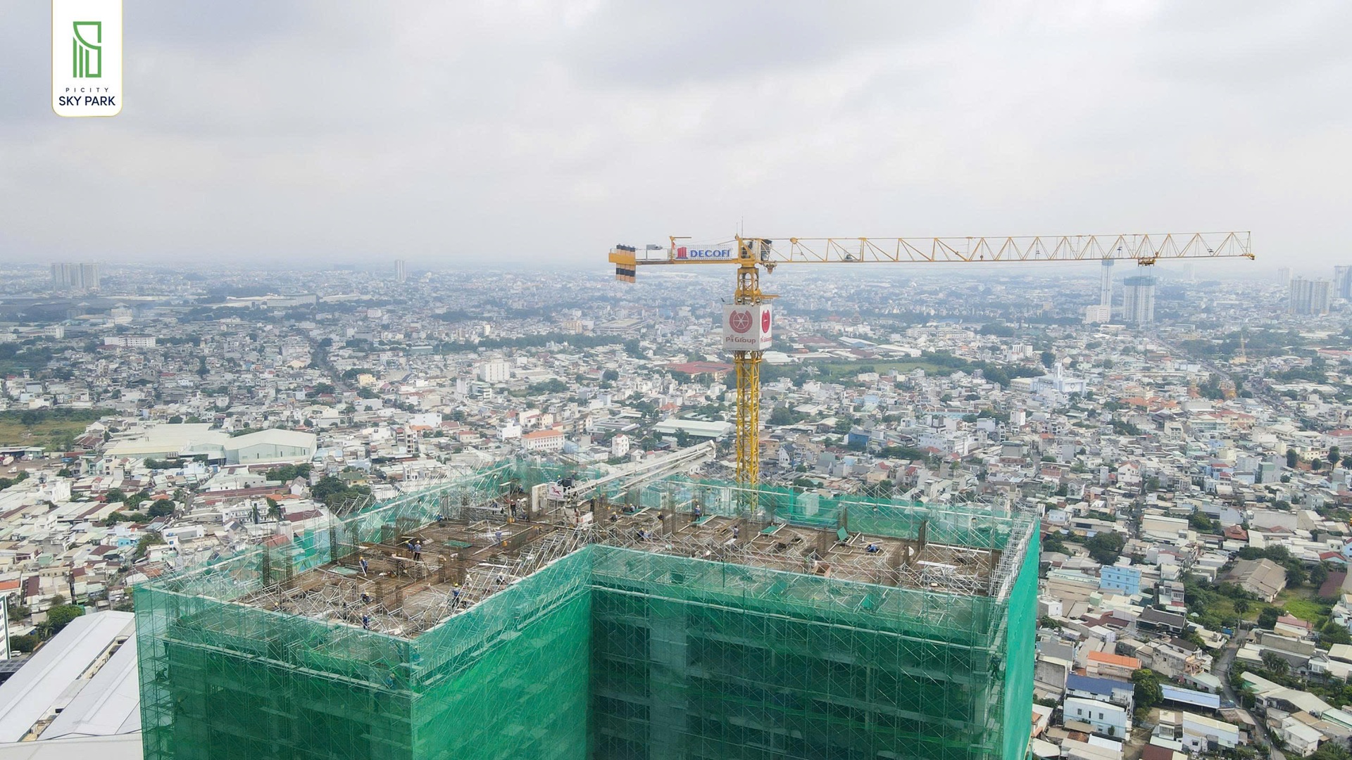 Tiến độ xây dựng Picity Sky Park 11/2025 4 Cap nhat tien do xay dung Picity Sky Park 112025 3