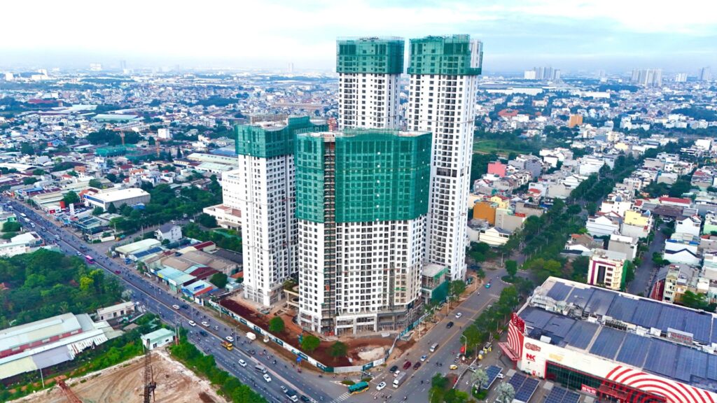 Tiến độ xây dựng Green Skyline 11/2025