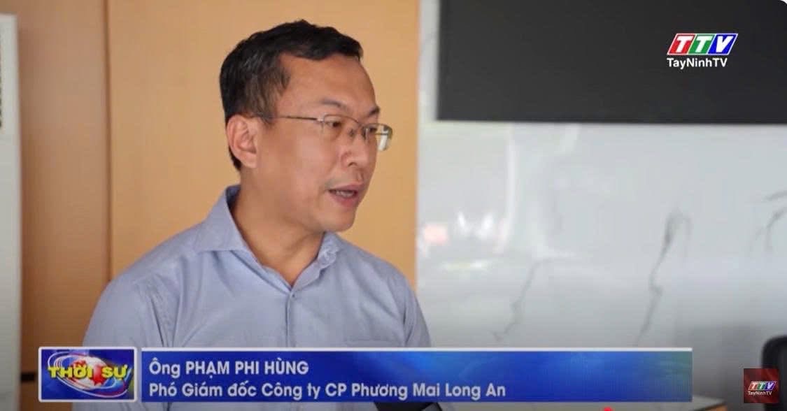 The Ori Phương Mai 16 Ong Pham Phi Hung – Pho Giam doc Cong ty CP Phuong Mai Long An phat bieu