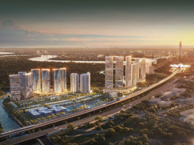 Phối cảnh tổng thể dự án Palm River